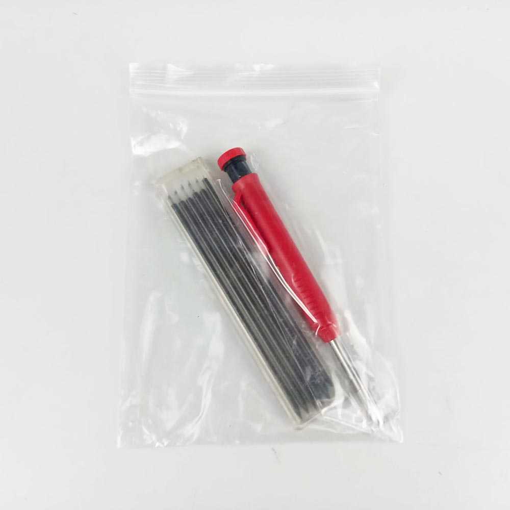 BAILE Pensil Refill Solid Carpenter Marking Pencil with Refill B15322 ( Mughnii )