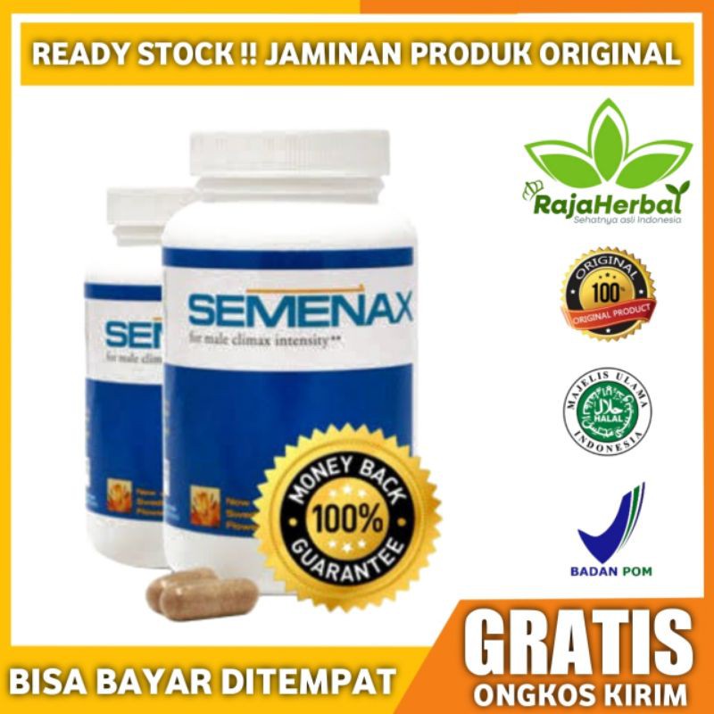 (BHJ)SEMENAX PENYUBUR SPERMA ASLI 100% ORIGINAL HERBAL ALAMI(Gratis ongkir)
