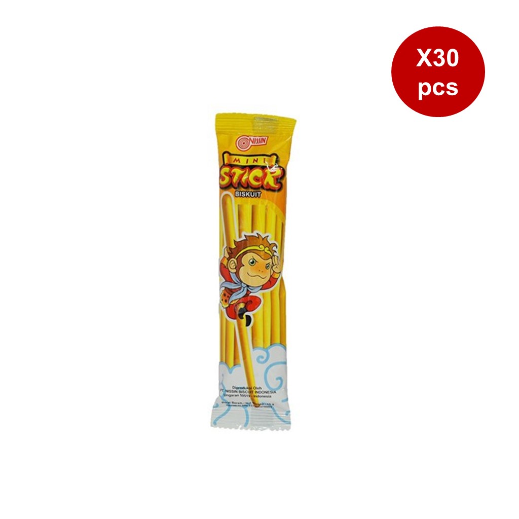 

Nissin Mini Stick Biskuit 30 pcs x 13g