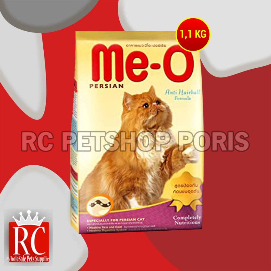 Makanan Kucing Kering Me-O Cat Food Me o Meo Persian 1,1 Kg
