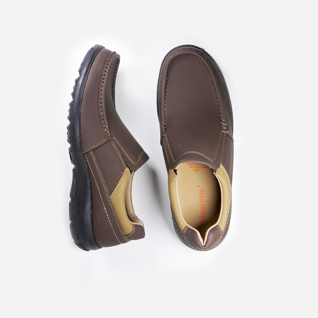 Mascotte CAYDEN | Sepatu Slip On Pria 992.101 [ Hitam dan Cokelat ]RAMAYANA JAKTIM