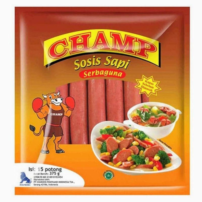 CHAMP Sosis Sapi Isi 15