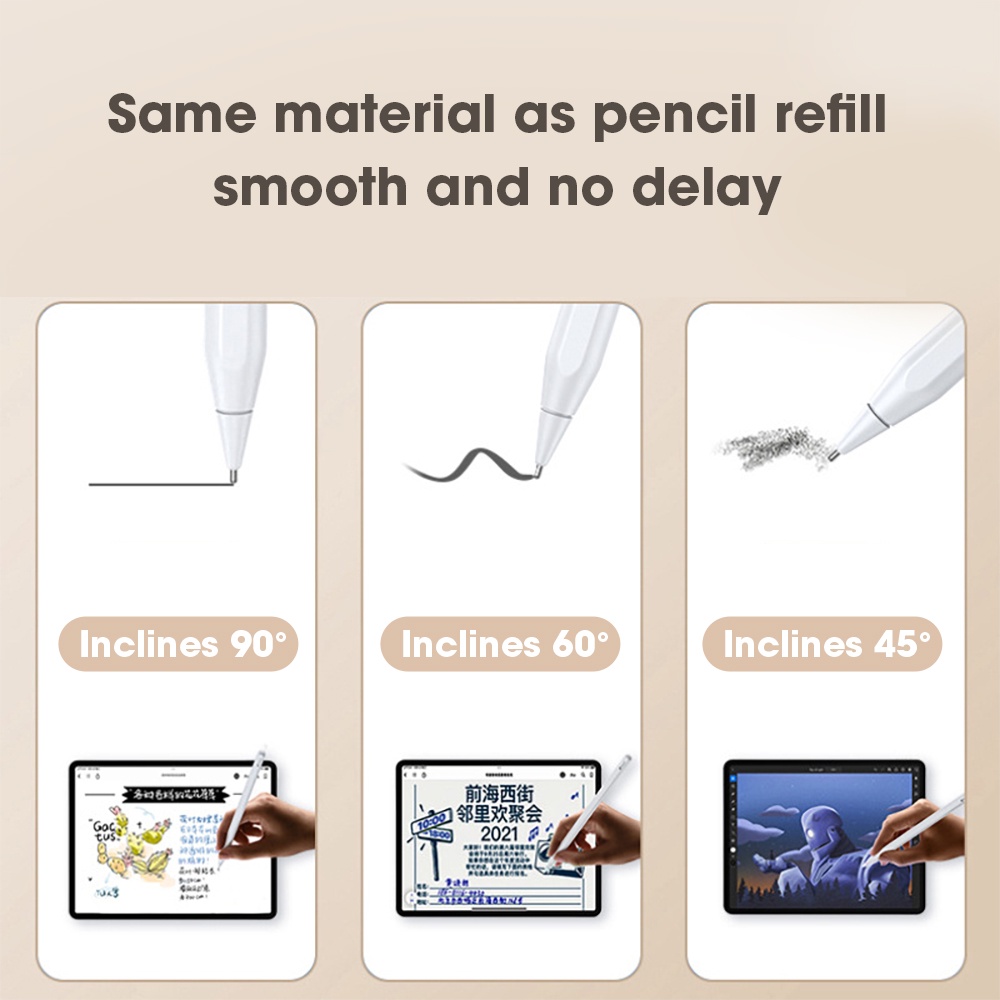 Tahan Aus Lembaran Tembaga Tahan Lama Pelindung Konduktif Tinggi Pensil Inti Perlindungan Pad Mini Indah Pen Tip Probe Pengganti Pad Kompatibel Dengan Apple Pensil Kolom Inti