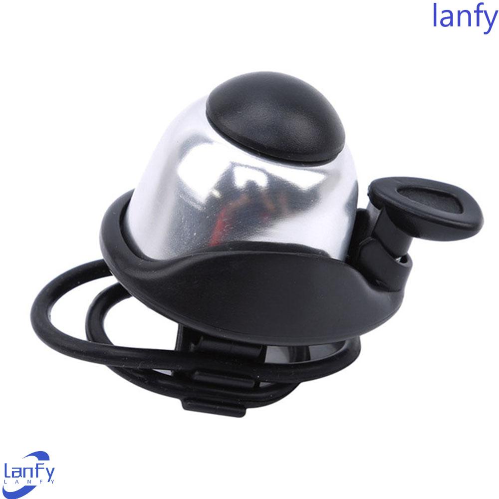 Lanfy Bel Sepeda Portable Klasik Peringatan Aluminium Safety Adjustable Stang Alarm Rings