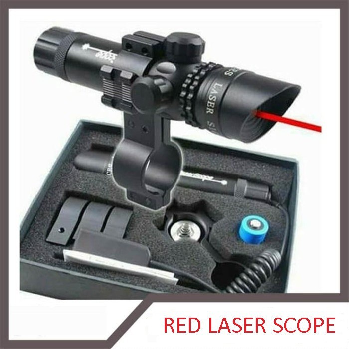 [COD] Bayar Di Tempat Laser Scope Merah Pathaan
