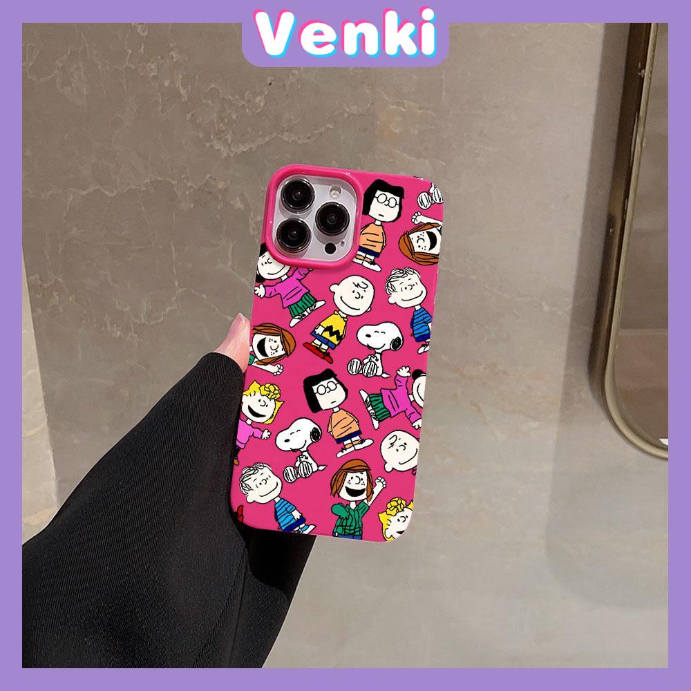 VENKI - For iPhone 11 iPhone Case Red Glossy TPU Soft Case Shockproof Protection Camera Cute Cartoon Character Compatible with iPhone 14 13 Pro max 12 Pro Max xr xs max 7Plus 8Plus