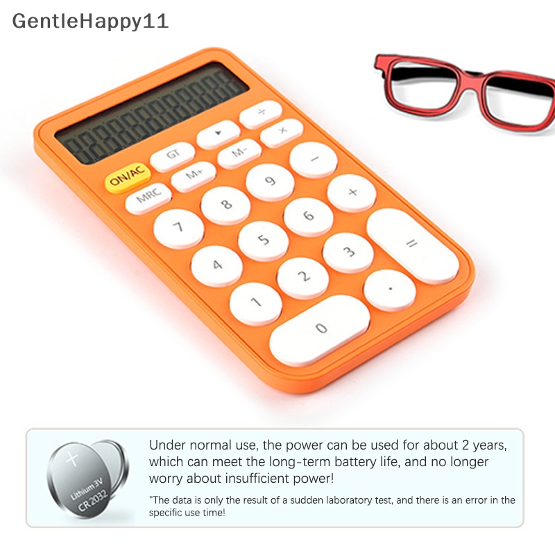 Gentlehappy Mini Calculator Portable Student Calculator Cute Calculator Untuk Rumah Kantor Sekolah Alat Accoung Keuangan Alat Kalkulator Siswa id