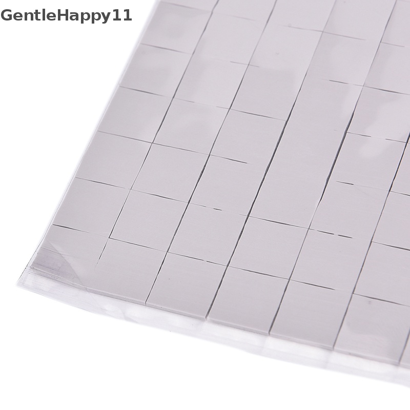 Gentlehappy Pad Thermal Silikon Tahan Lama 100mm * 100mm * 1mm Untuk CPU GPU Heatsink id