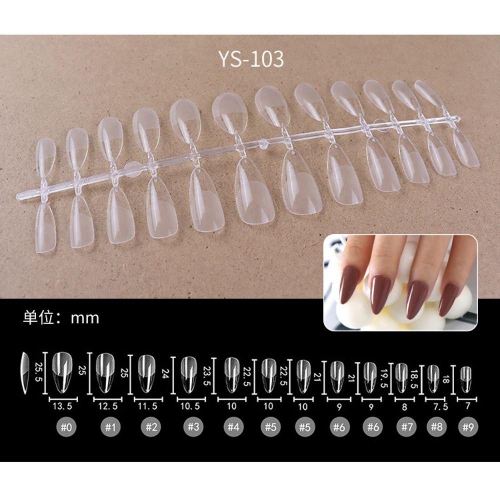 Mxbeauty Piring Kuku Dilepas DIY Ultra-Tipis Transparan Tanpa Jejak Manicure Dekorasi Kuku Palsu