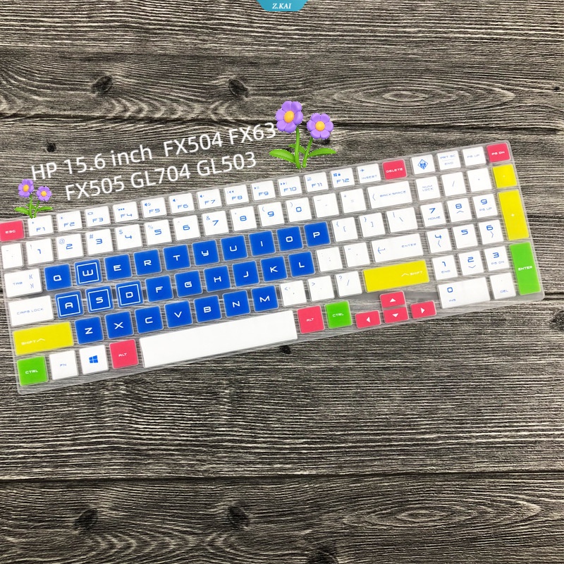 Cocok Untuk Model HP 15.6 Inch ROG TUF FX504 FX63 FX505 GL704 GL503 Aksesori Keyboard Komputer Cakupan Penuh Tahan Air Case Pelindung Keyboard Komputer Film [ZK]