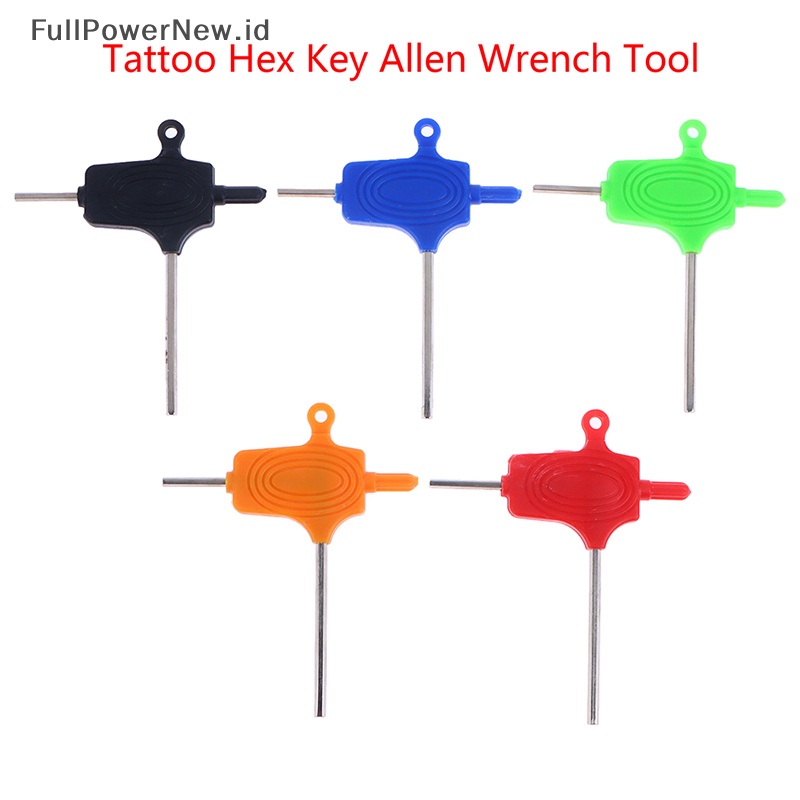 Power 1PC Tattoo Hex Key Allen Wrench Alat Untuk Mesin Gun Kit Set Supply ID Baru