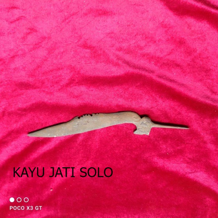 Kujang sepuh tangguh mataram wingit Antikan Terlengkap KJS8654