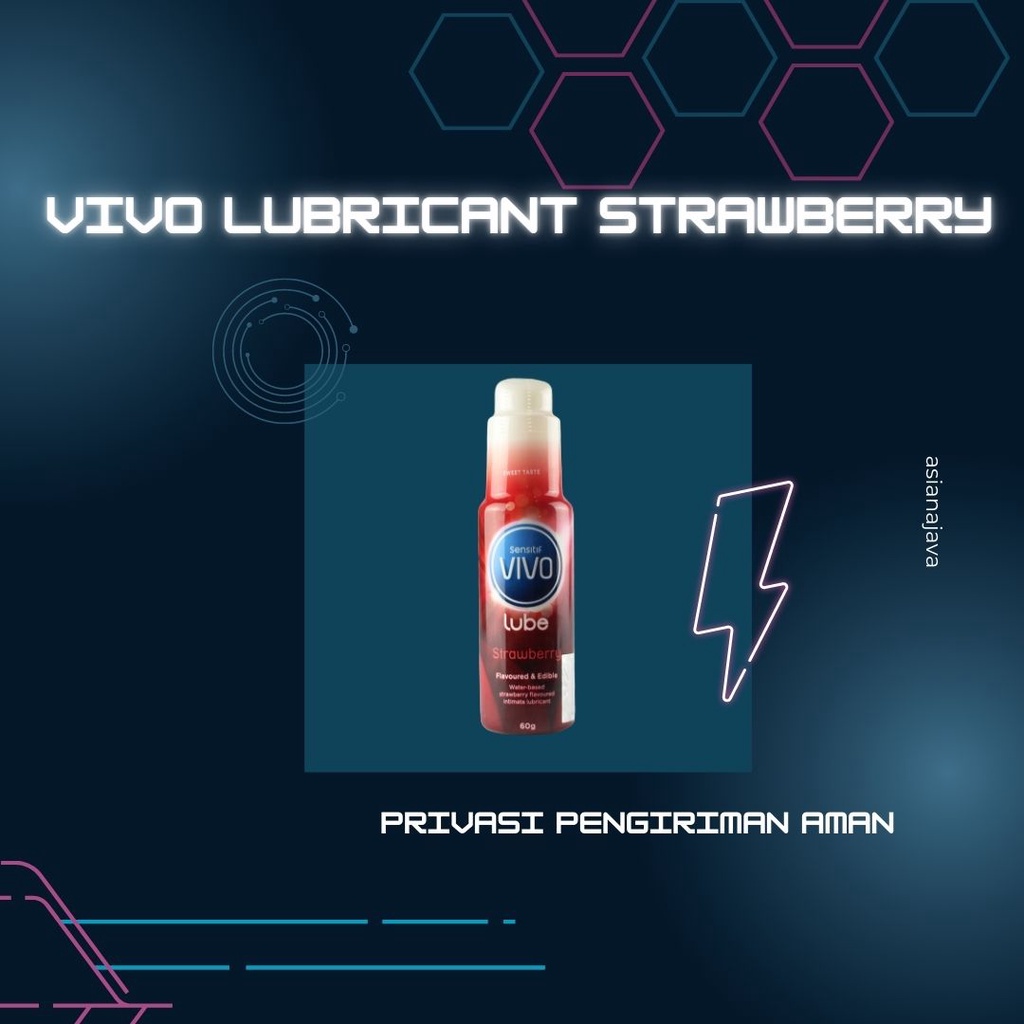 Love VIvo lubricant aroma buah Gel Lubricant Pelumas Pelicin