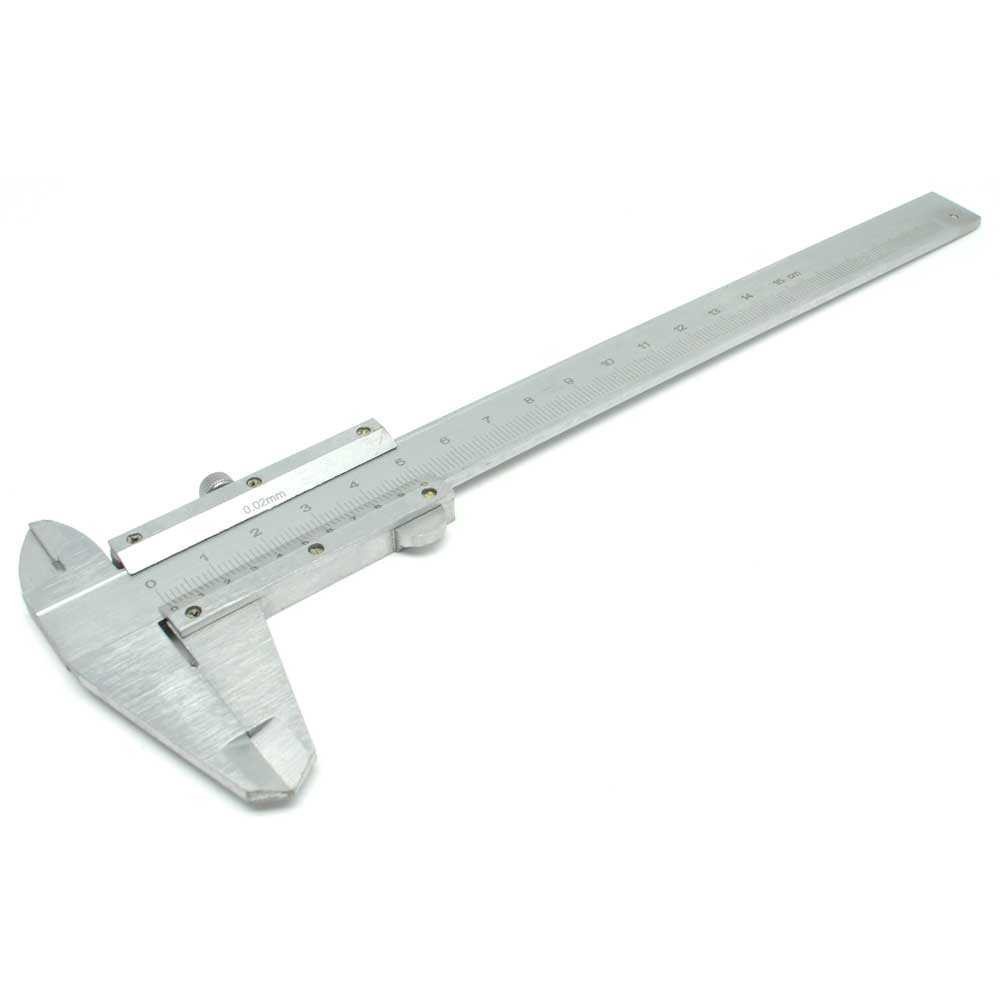 

Jangka Sorong Stainless Steel Vernier Caliper Gauge Micrometer 15CM