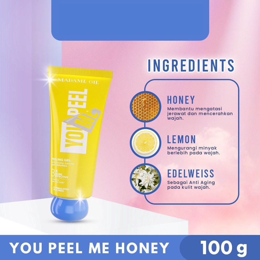 Madame Gie You Peel Me Cleanser Peeling Gel 100g