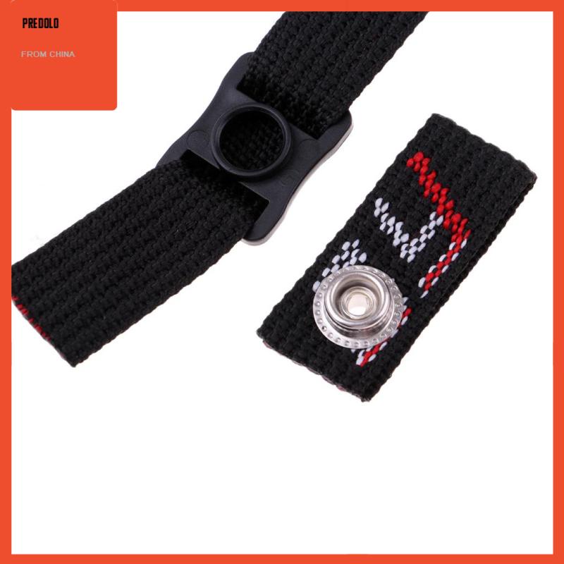 [Predolo] Strap Dagu Pengganti Tahan Lama Dengan Combo Loop Untuk Ice Hoki - Hitam