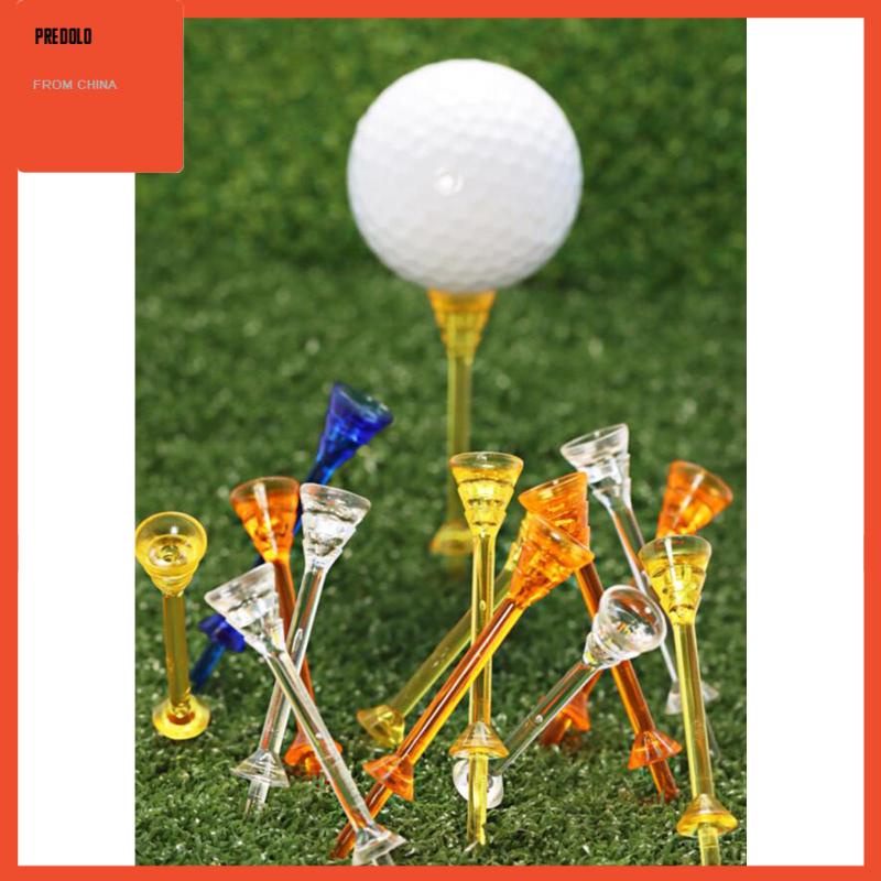 [Predolo] 30x Golf Tees 83mm Training Alat Latihan Stabil Bola Paku Holder