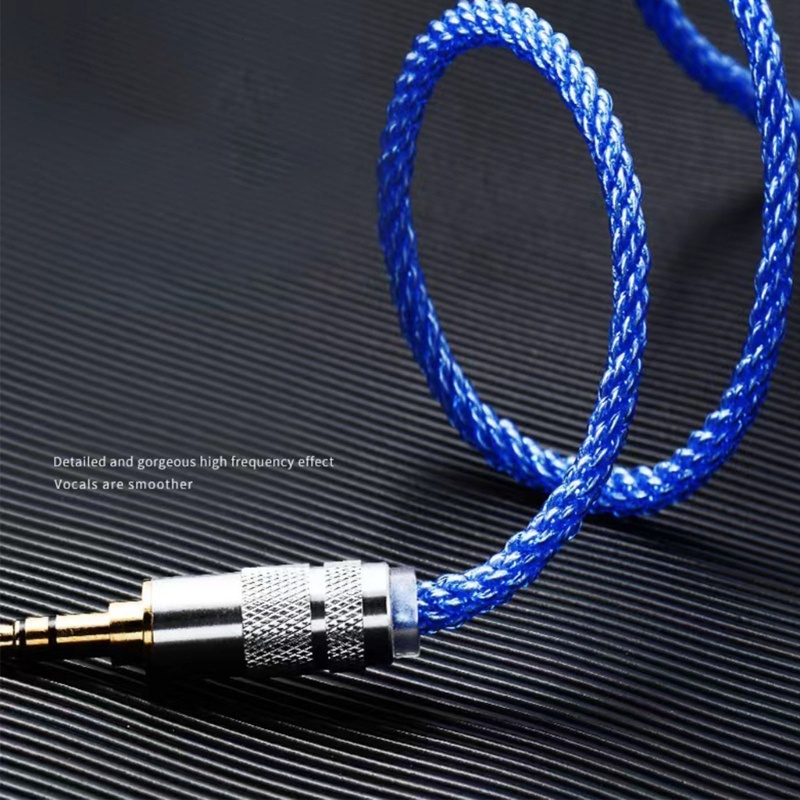 Cre 3.5mm Kabel Headphone Kabel Konektor MMCX Yang Dapat Dilepas Kabel Pengganti Untuk SE215 SE425 SE535 SE846 Earphone Accesso