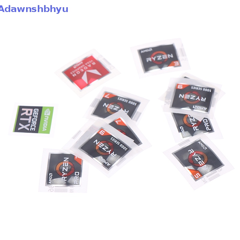 Adhyu AMD Processor Series Sticker ATHLON Ryzen R 3 5 7 Logo Generasi PRO7 Label ID