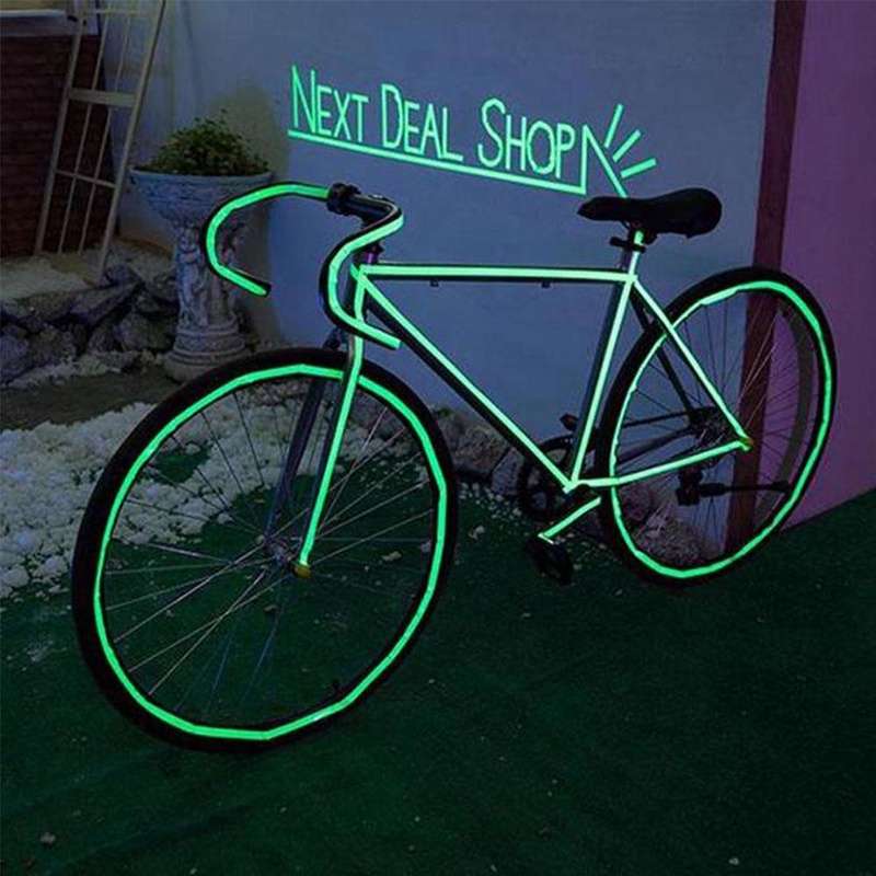 Mobil Self-adhesive Luminous Tape Dark Glowing Safety Stickers/Fluorescent Warning DIY Stiker Dinding Tangga Dekorasi Rumah Kaset