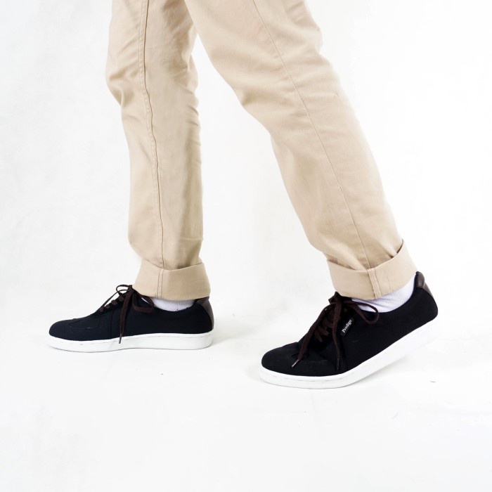 (COD) Sepatu Sneakers Pria Casual Sneaker Lokal Prodigo Tabot Hitam - 39