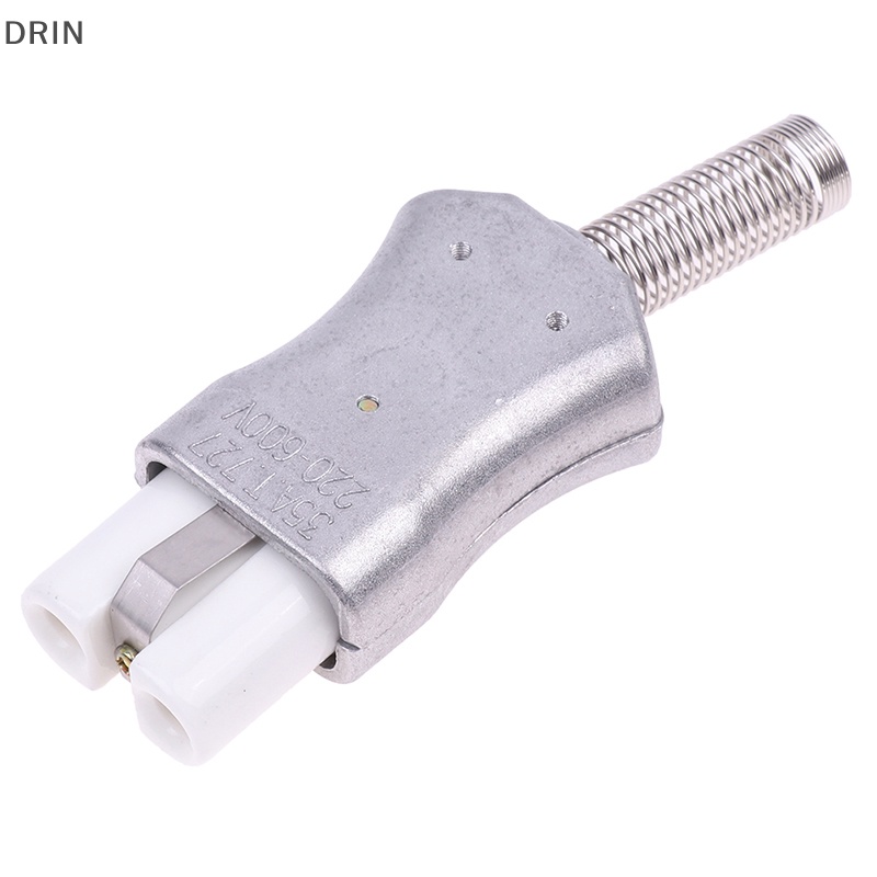 dr New 6mm IEC C8 Ceramic Wiring Industry Socket Plug High Temperature Male Female Connector Electric Oven Power Outlet 35A vn