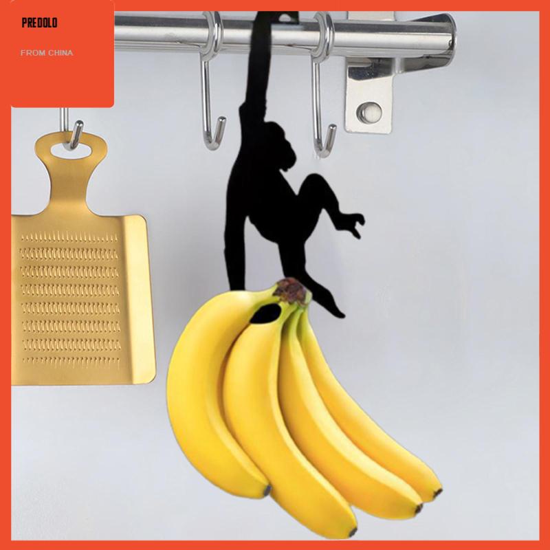 [Predolo] Banana hooks Pintu Dinding Besi Gantungan Pisang Untuk Lemari Dapur Medali