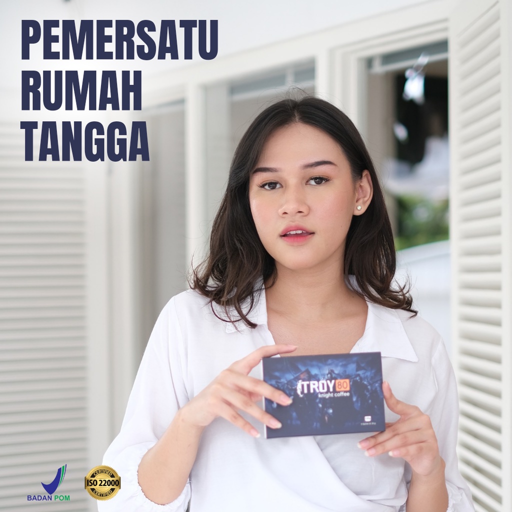 

Troy 80 Instant Coffee Kopi Stamina Vitalias Pria Kopi Kuat tahan lama original Asli Herbal BPOM Penambah Vitalitas Badas JAMINAN ORI