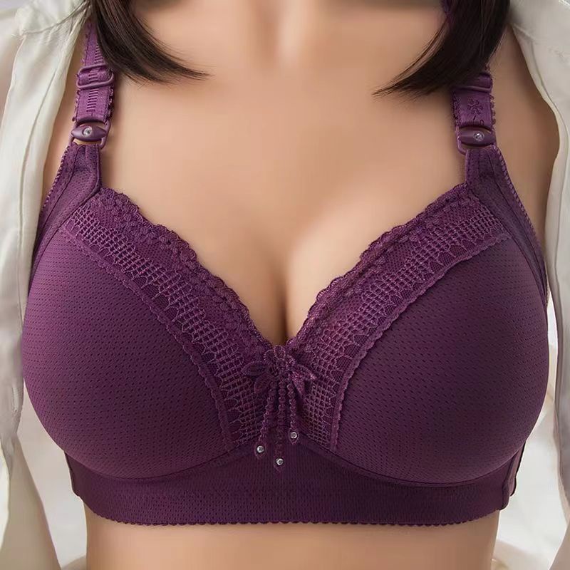 SEXYLADIES Bra Big Size Cup Besar import Bahan Lembut Tanpa Kawat