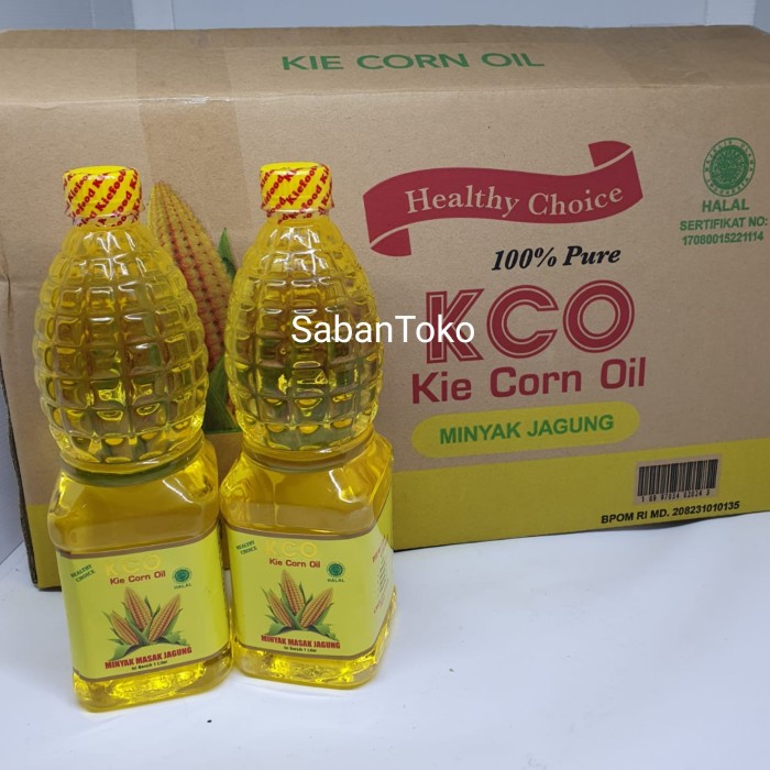 

[BISA COD] Minyak Jagung KCO / KCO Corn Oil 1liter