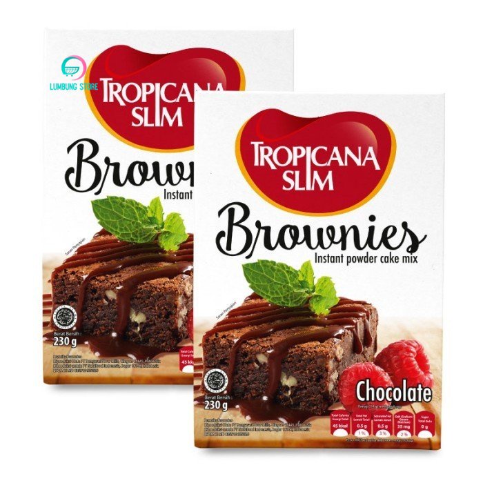 

Tropicana Slim Brownies Instant Powder 230g Near Expired