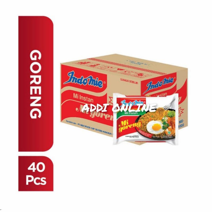 

Promo Bisa COD Indomie Goreng 1 Karton