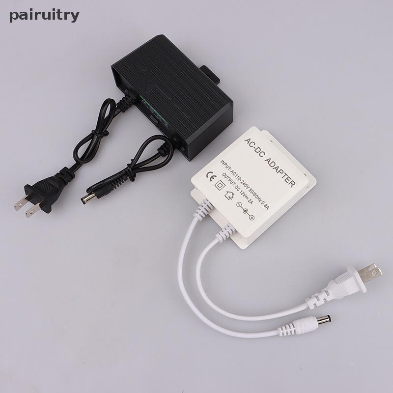 Adaptor Power Supply Kamera CCTV PRT 12V 2A 2000ma Outdoor Waterproof Plug Charger PRT