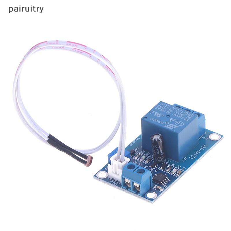 Prt XH-M131 5V/12V Saklar Kontrol Cahaya Photoresistor Relay Module Sensor Deteksi PRT