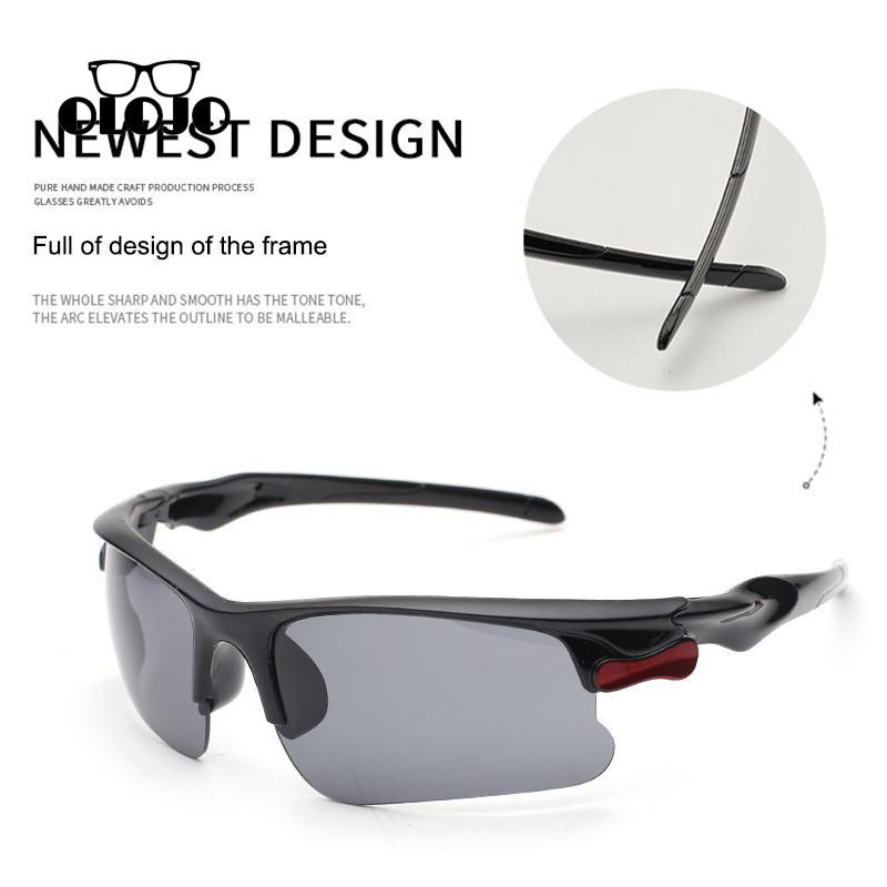 【COD】Kacamata Sepeda Gowes Motor Olahraga Outdoor Lensa Mercury Anti Silau Matahari Keren