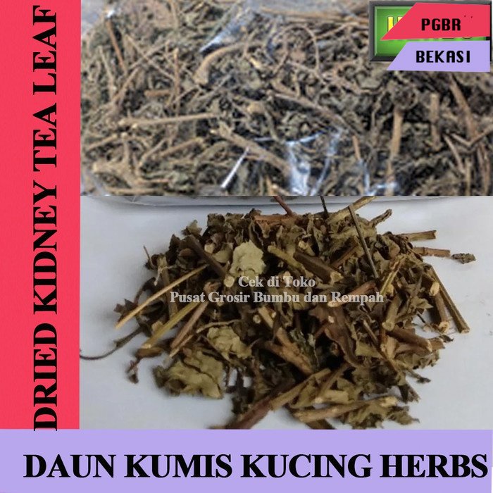 

Daun kumis kucing 50 gr / PGBR HERBS / Herbal Daun Kumis Kucing Kering