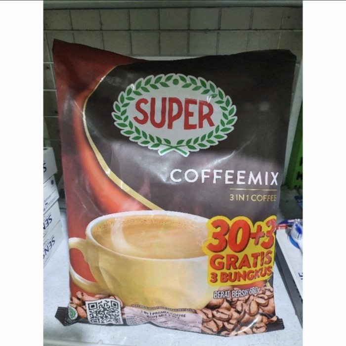 

Promo Terlaris SUPER coffeemix 30sachet