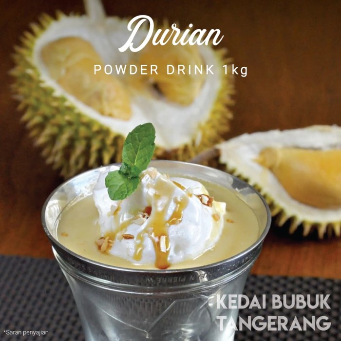 

Promo Bubuk Minuman Durian bubble drink Powder drink 1kg Javaland