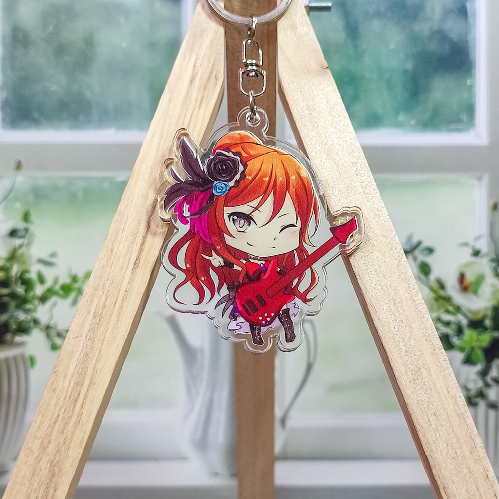 BanG Dream (Roselia) | Keychain | Gantungan Kunci Lisa Imai