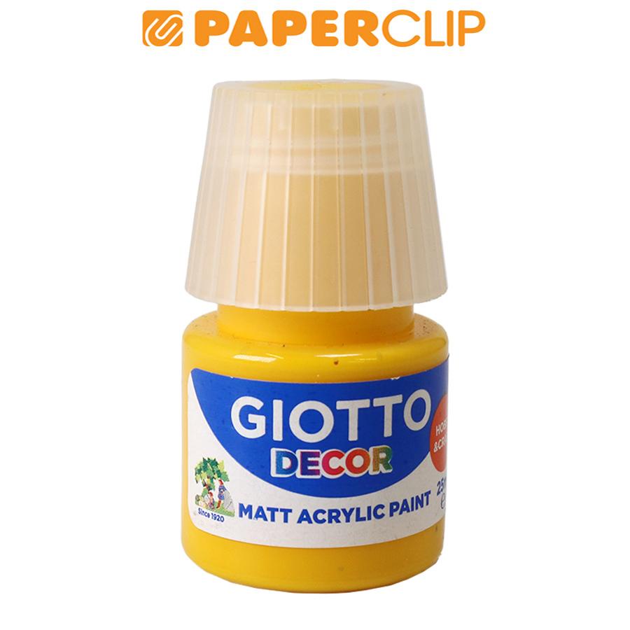 

CAT ACRYLIC DECOR GIOTTO 538104 25ML DEEP YELLOW