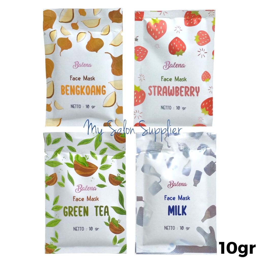 Balena Masker Wajah Sachet 10gr / Face Mask