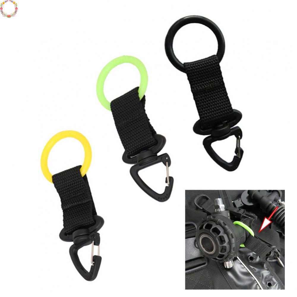 Holder Corong Selam Selam Scuba Regulator Gurita Penahan Webbing Clip