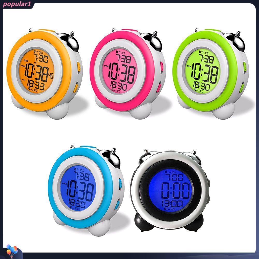 Populer Jam Elektronik Dekorasi Rumah Lampu Malam Jam Weker Alarm Clock