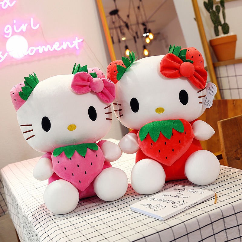 Boneka Kitty Hello Plushie Dengan Isian Katun PP Kenyamanan Extra Untuk