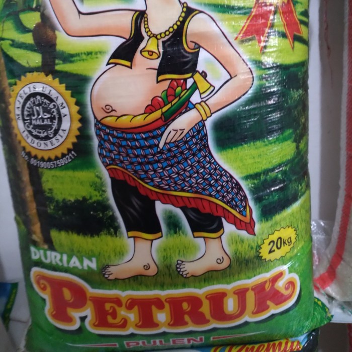 

beras petruk 20kg nasi pulen sedang