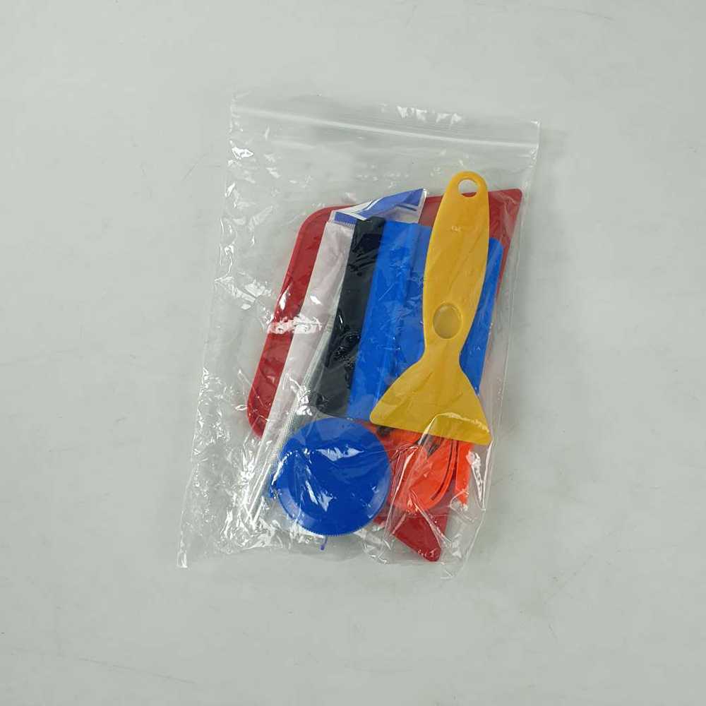 Set 11pcs Alat Pasang Stiker Wrap Vinyl Kaca Film Scrapper Spatula