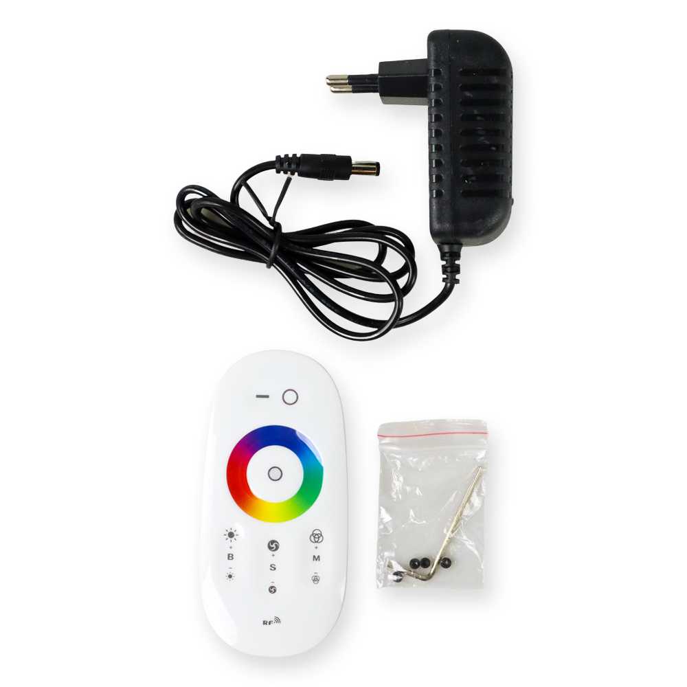 TD - LMP SZKOSTON Lampu Lantai LED Standing Lamp RGB Remote Control EU Plug - BGD-004