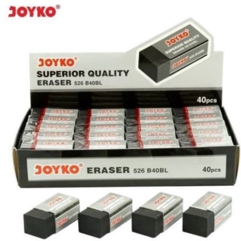 

Eraser / Penghapus hitam Joyko 526-B40BL