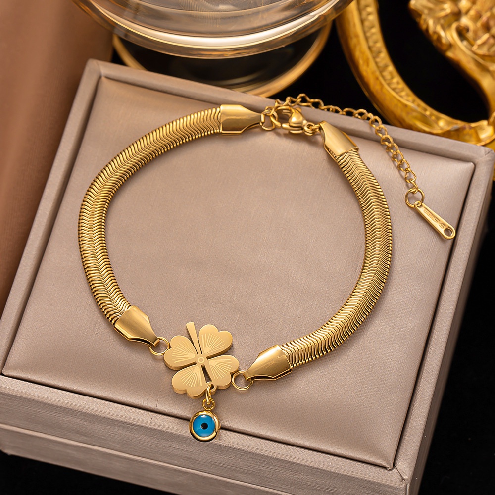 Gelang tangan sisik ular dengan liontin titanium stainless steel 316L anti karat harga grosir bisa bayar di tempat