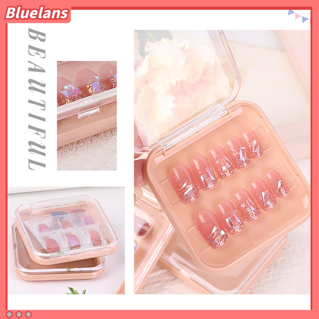 [BLM] Kotak Penyimpanan Nail Art Daya Tahan Tinggi Kapasitas Besar Akrilik Manicure Organizer Case DIY Nail Art Kotak Display Perlengkapan Kuku